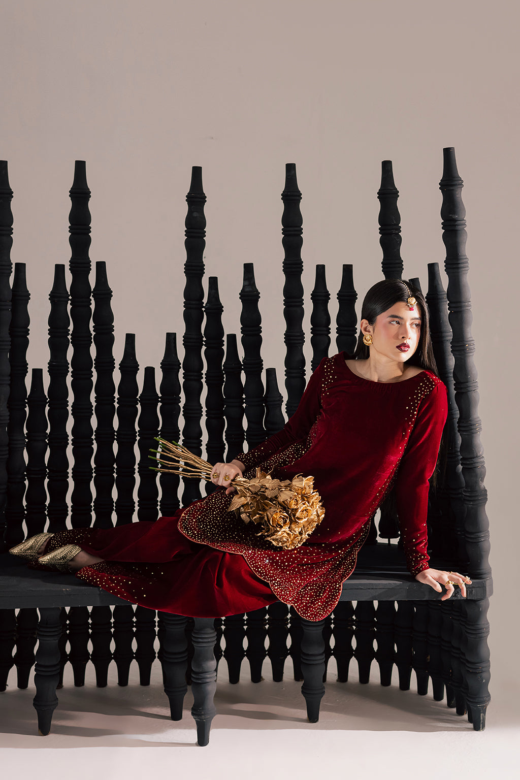 Vanya | Velvet Muse | KV-61 by Vanya - Designer Dress - Type : Ladies Clothes - Available at Libayah - 100% Original 