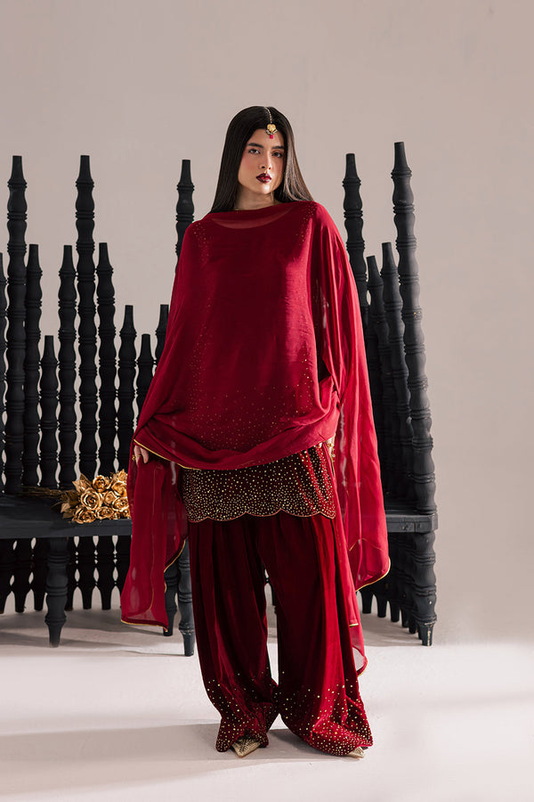 Vanya | Velvet Muse | KV-61 by Vanya - Designer Dress - Type : Ladies Clothes - Available at Libayah - 100% Original 
