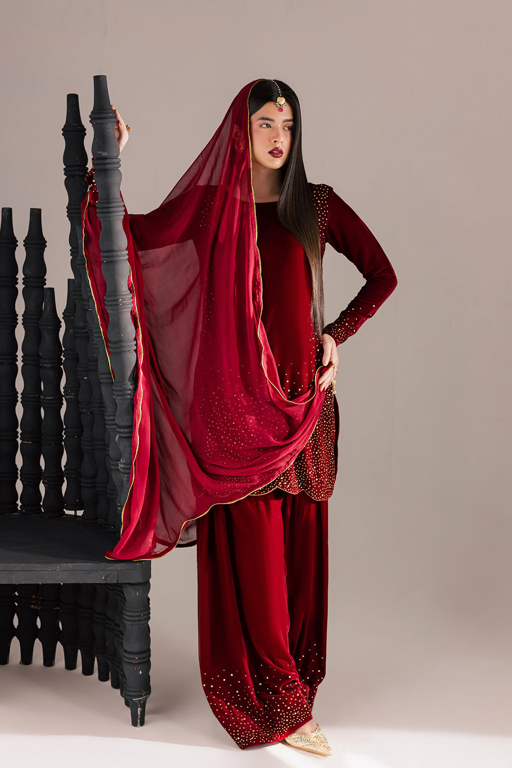 Vanya | Velvet Muse | KV-61 by Vanya - Designer Dress - Type : Ladies Clothes - Available at Libayah - 100% Original 