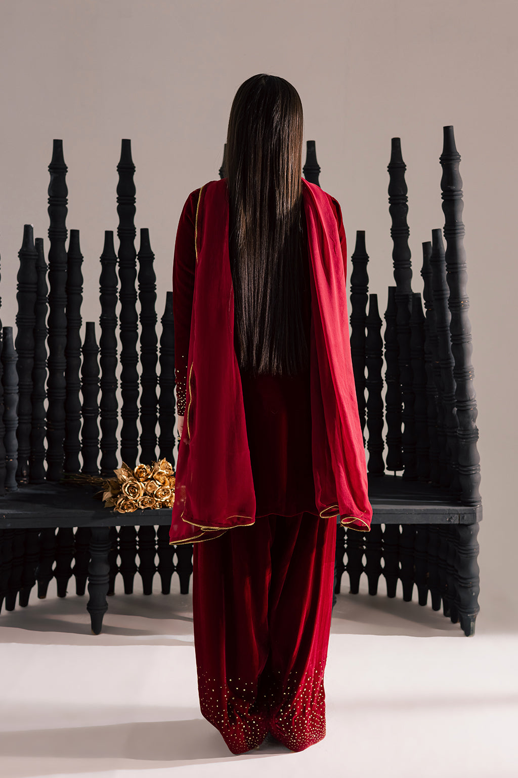 Vanya | Velvet Muse | KV-61 by Vanya - Designer Dress - Type : Ladies Clothes - Available at Libayah - 100% Original 