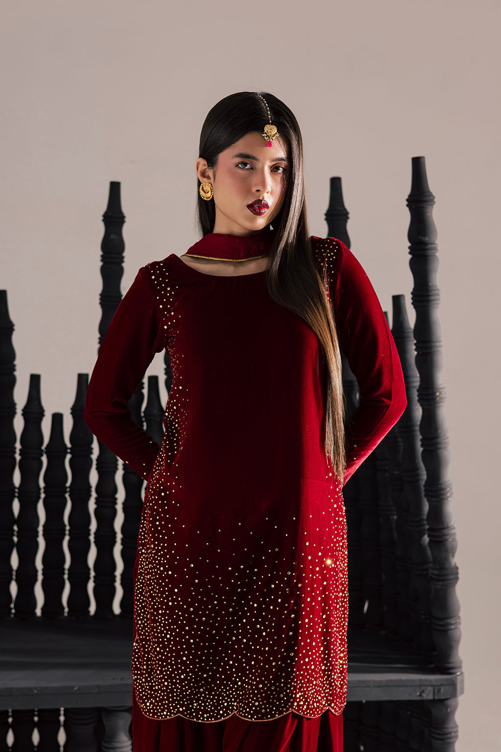 Vanya | Velvet Muse | KV-61 by Vanya - Designer Dress - Type : Ladies Clothes - Available at Libayah - 100% Original 