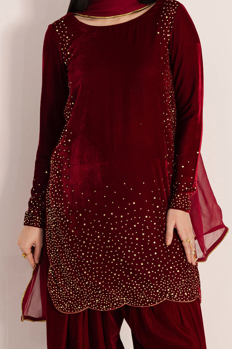 Vanya | Velvet Muse | KV-61 by Vanya - Designer Dress - Type : Ladies Clothes - Available at Libayah - 100% Original 