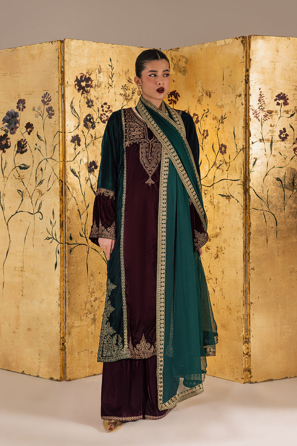 Vanya | Velvet Muse | KV-58 by Vanya - Designer Dress - Type : Ladies Clothes - Available at Libayah - 100% Original 