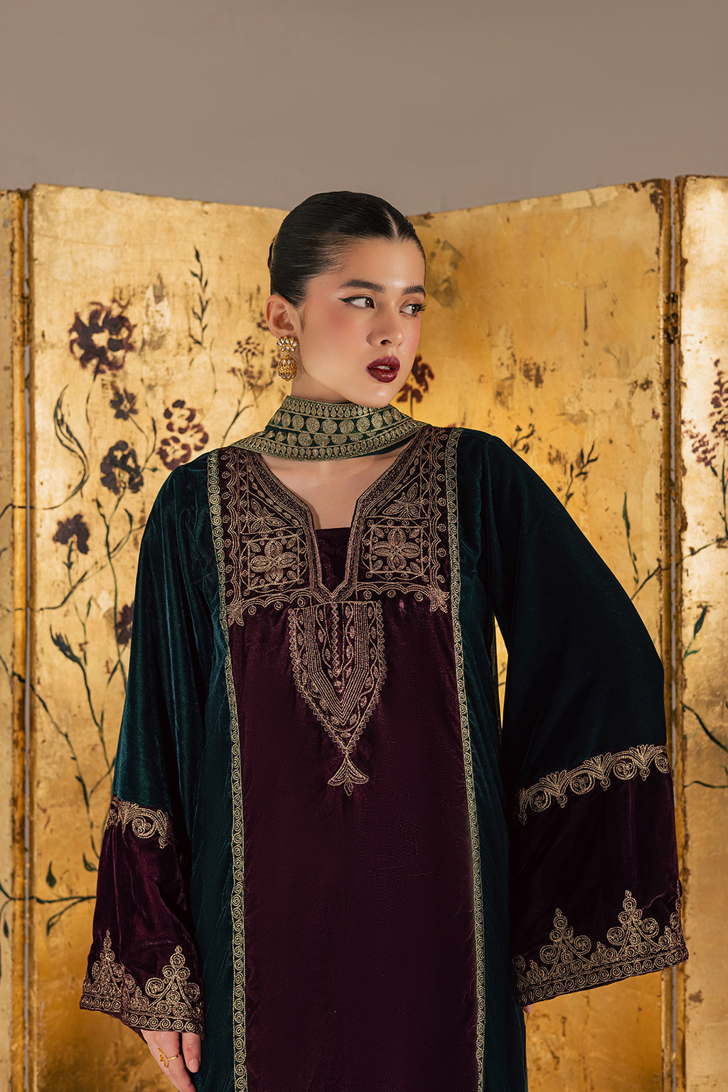 Vanya | Velvet Muse | KV-58 by Vanya - Designer Dress - Type : Ladies Clothes - Available at Libayah - 100% Original 
