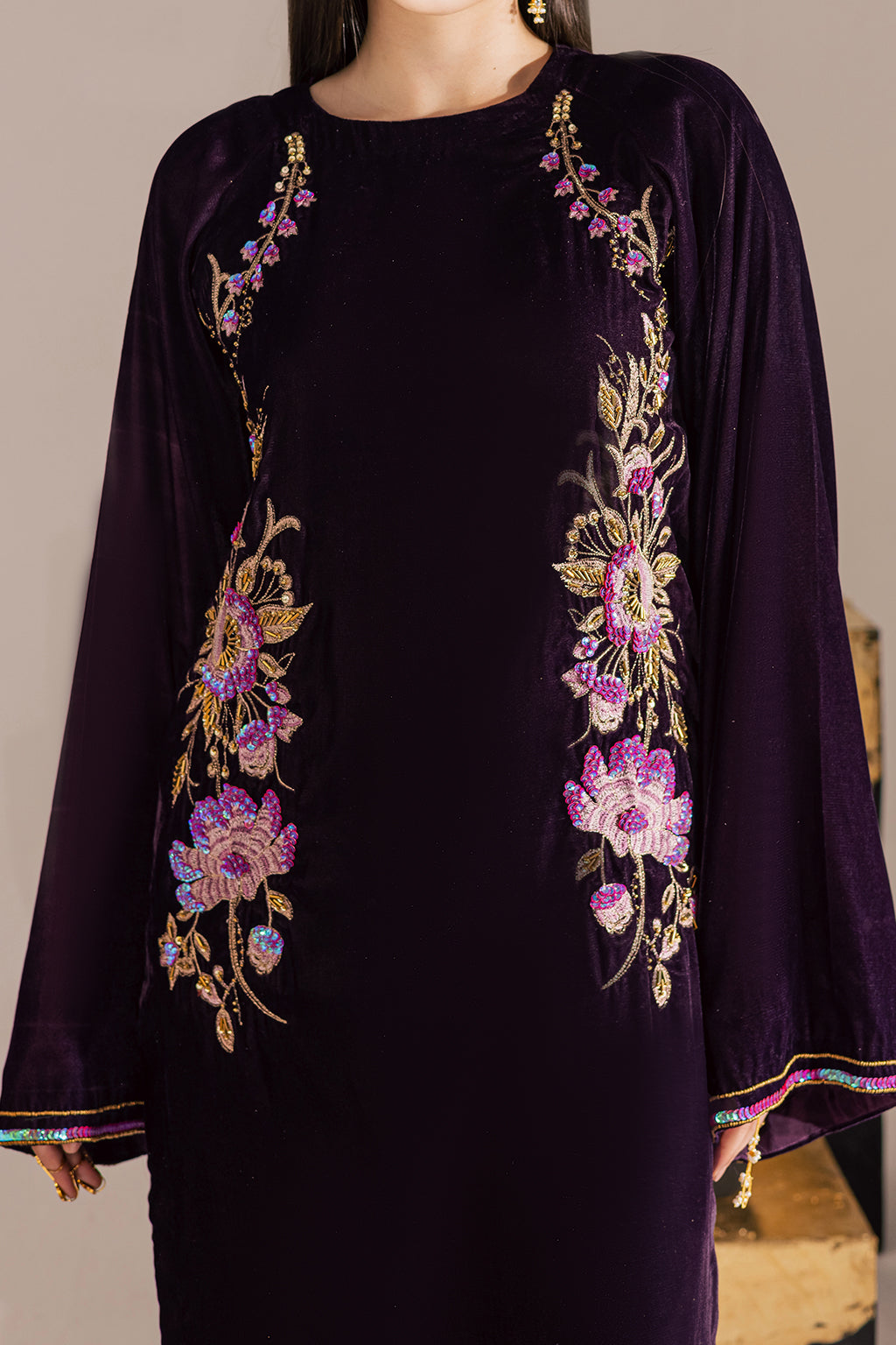 Vanya | Velvet Muse | KV-63 by Vanya - Designer Dress - Type : Ladies Clothes - Available at Libayah - 100% Original 