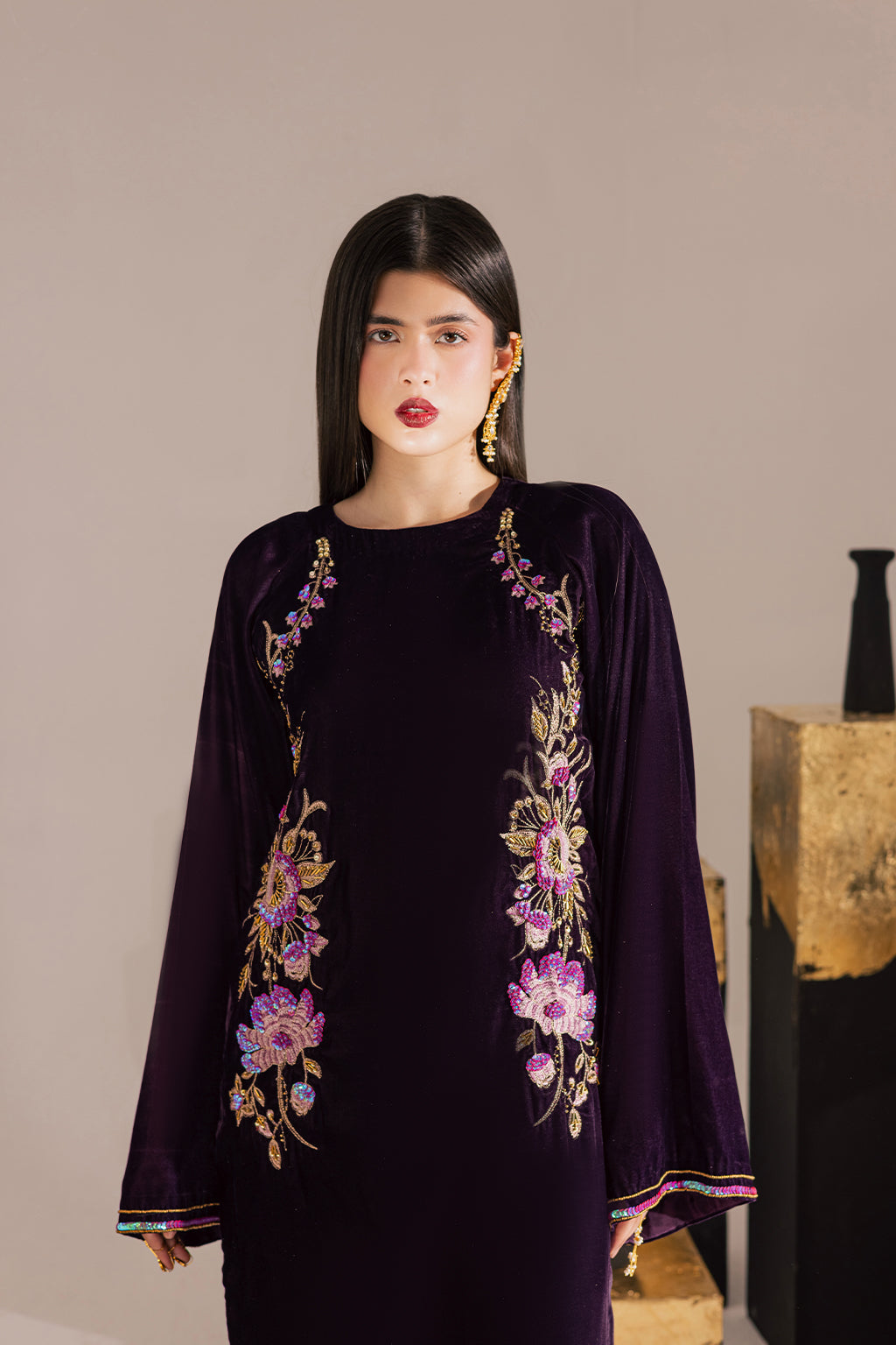 Vanya | Velvet Muse | KV-63 by Vanya - Designer Dress - Type : Ladies Clothes - Available at Libayah - 100% Original 
