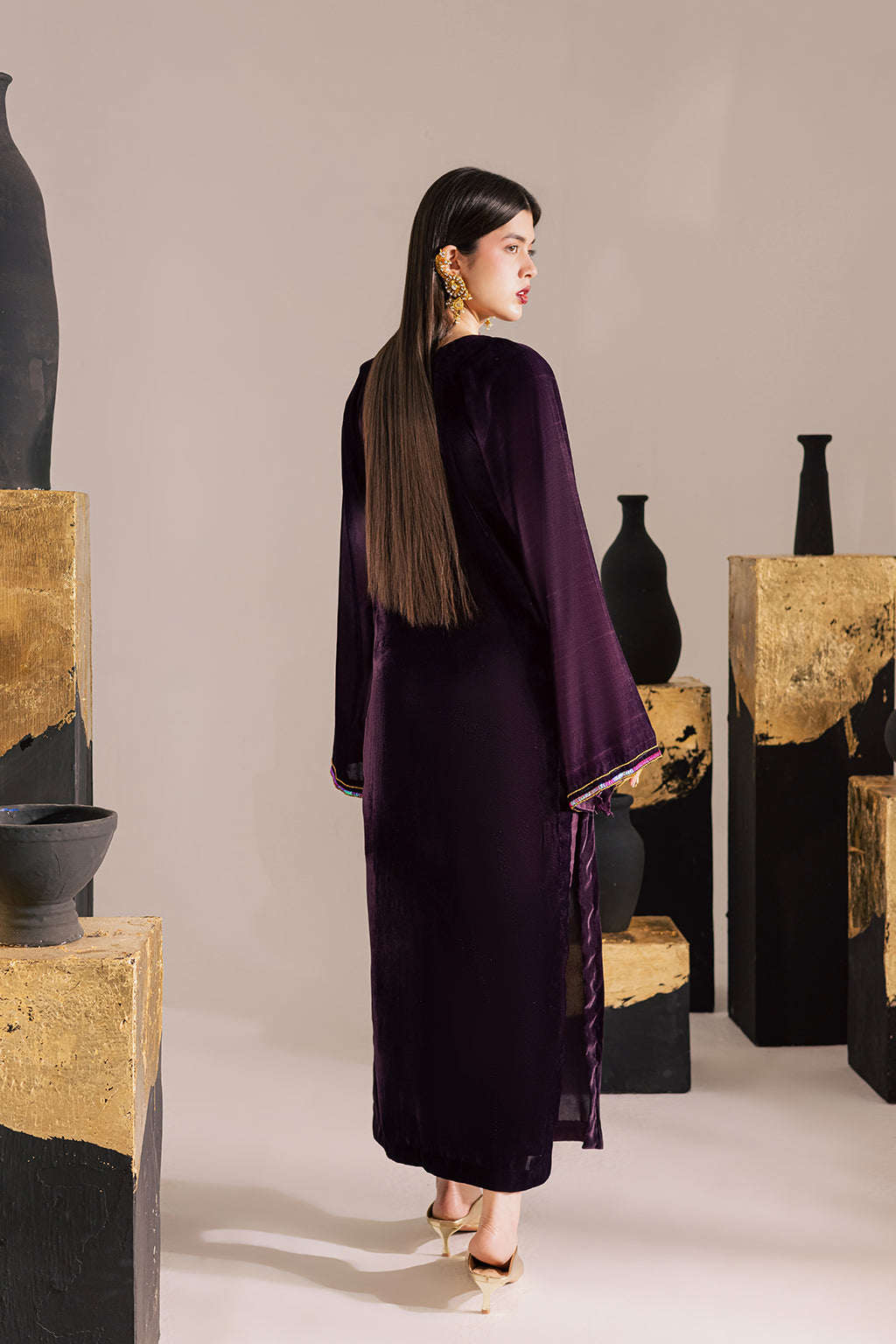 Vanya | Velvet Muse | KV-63 by Vanya - Designer Dress - Type : Ladies Clothes - Available at Libayah - 100% Original 