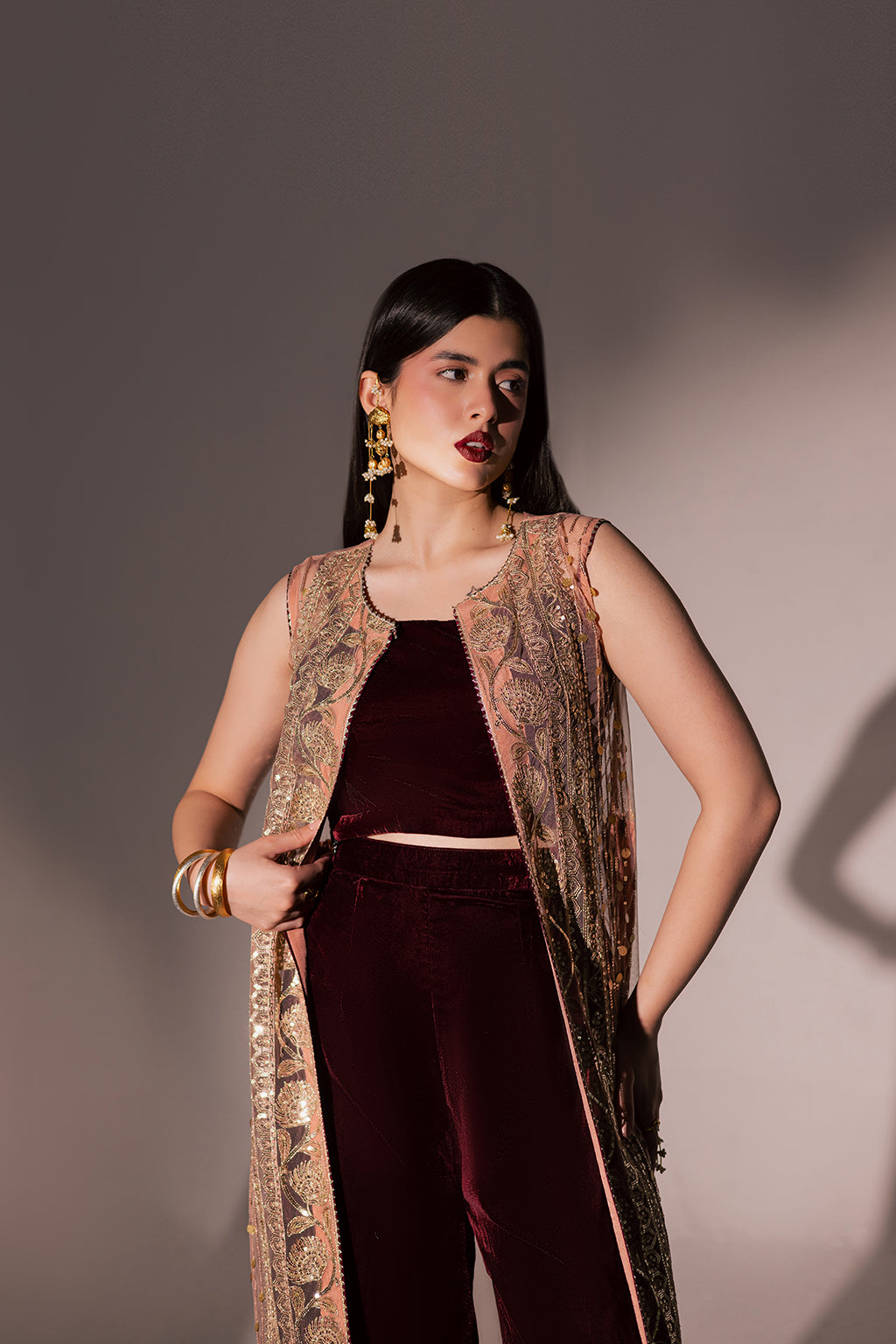 Vanya | Velvet Muse | KV-64 by Vanya - Designer Dress - Type : Ladies Clothes - Available at Libayah - 100% Original 
