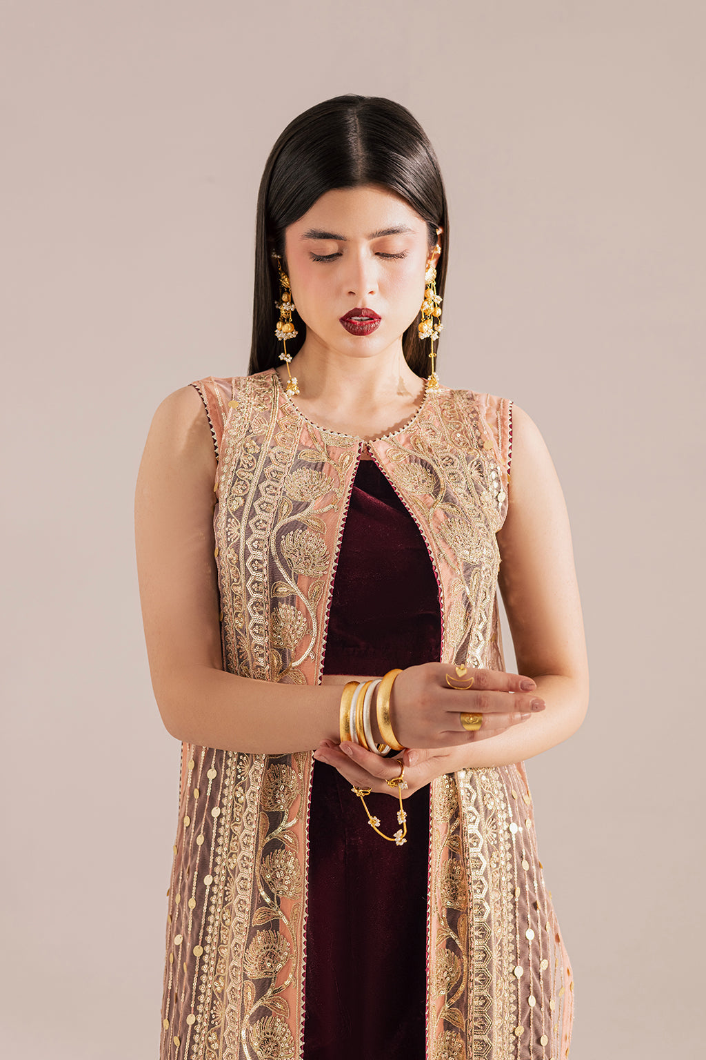 Vanya | Velvet Muse | KV-64 by Vanya - Designer Dress - Type : Ladies Clothes - Available at Libayah - 100% Original 