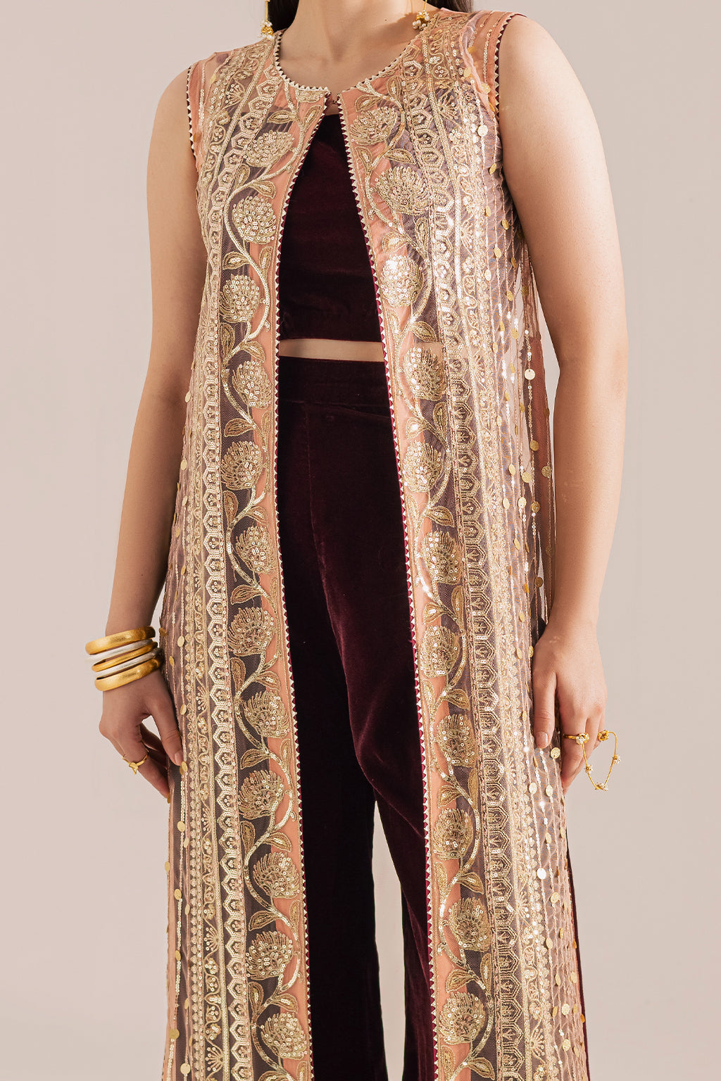 Vanya | Velvet Muse | KV-64 by Vanya - Designer Dress - Type : Ladies Clothes - Available at Libayah - 100% Original 