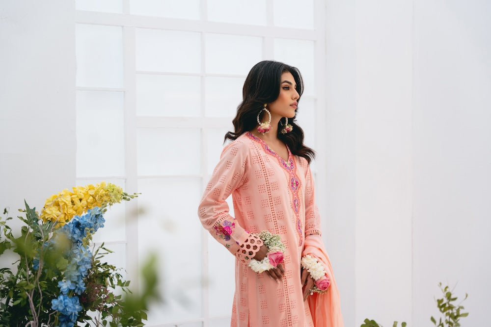 Vintage | Eid Edit 24 | Rumeha by Vintage - Designer Dress - Type: Ladies Clothes - Available at Libayah - 100% Original
