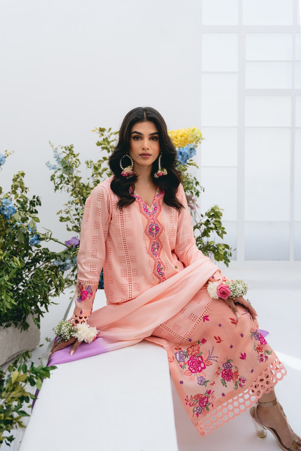 Vintage | Eid Edit 24 | Rumeha by Vintage - Designer Dress - Type: Ladies Clothes - Available at Libayah - 100% Original