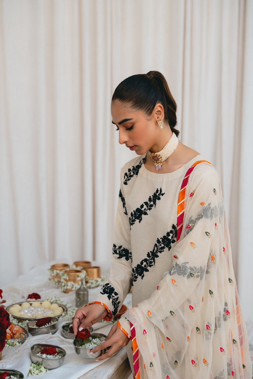 Vintage | Eid Edit 24 | Izna by Vintage - Designer Dress - Type: Ladies Clothes - Available at Libayah - 100% Original