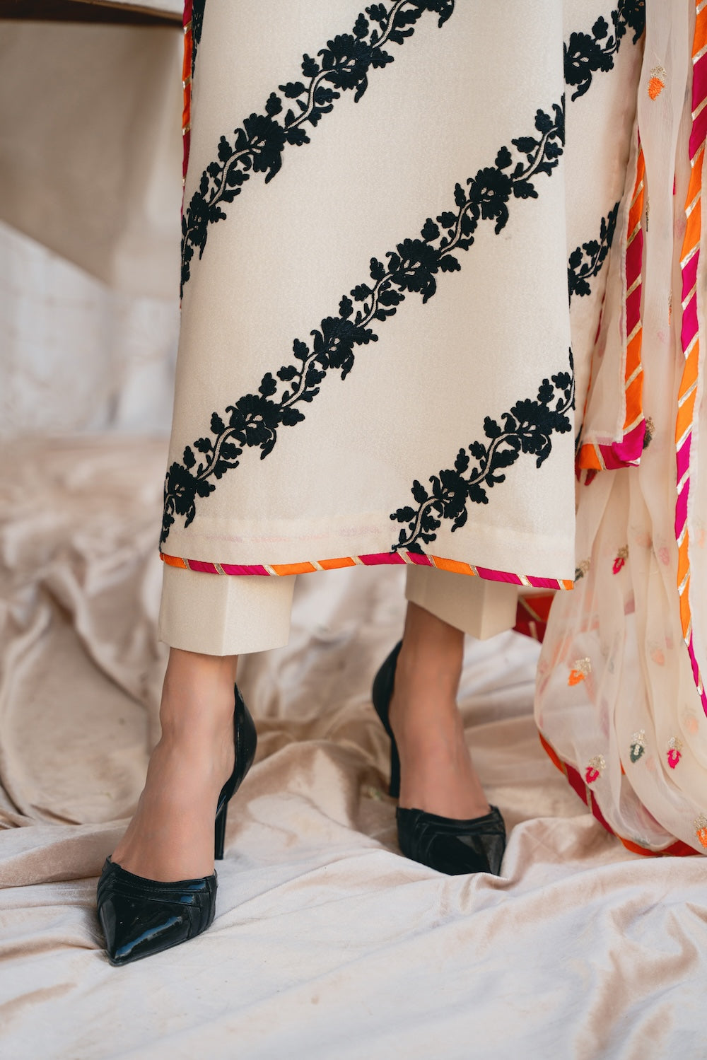 Vintage | Eid Edit 24 | Izna by Vintage - Designer Dress - Type: Ladies Clothes - Available at Libayah - 100% Original