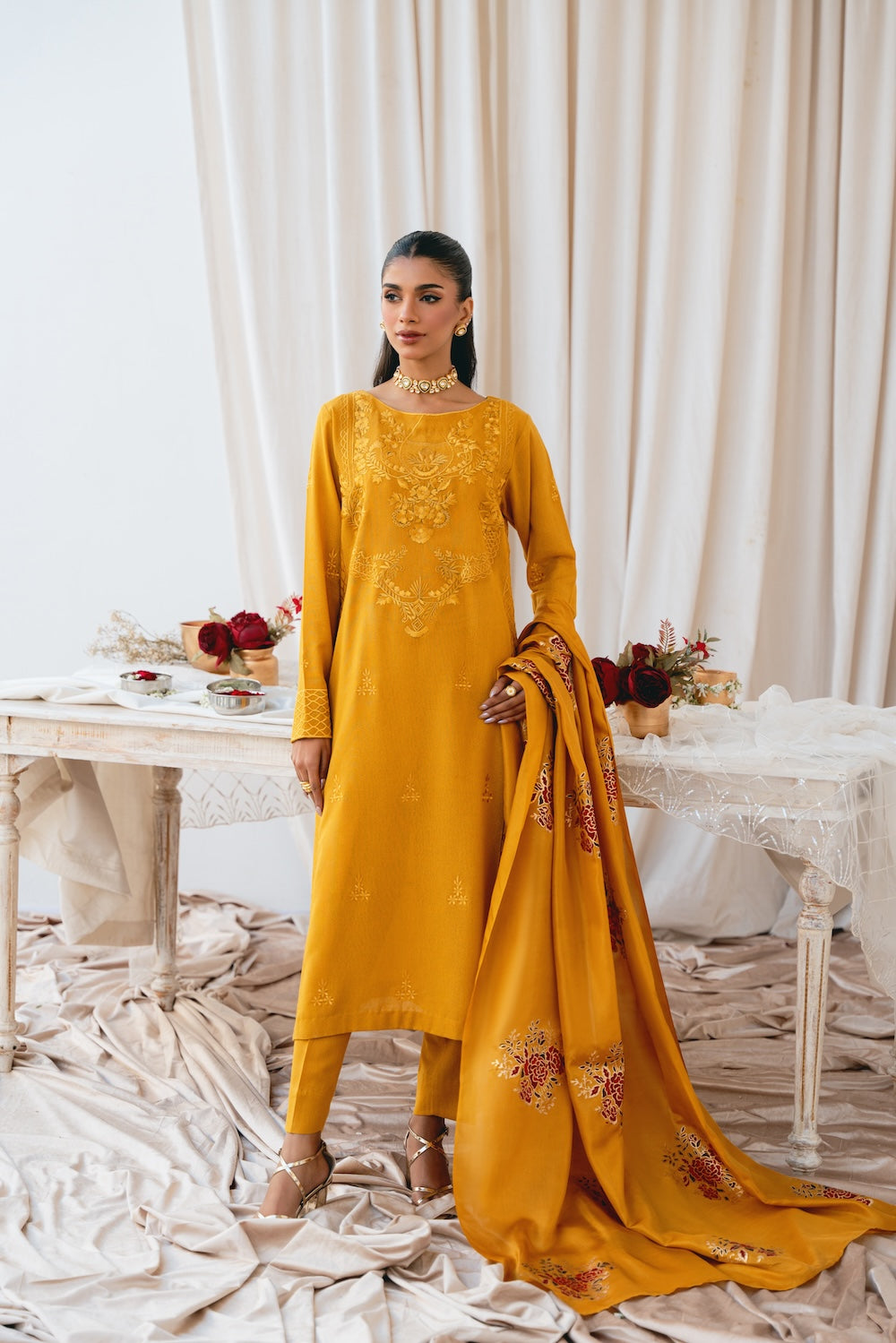 Vintage | Eid Edit 24 | Mehroz by Vintage - Designer Dress - Type: Ladies Clothes - Available at Libayah - 100% Original