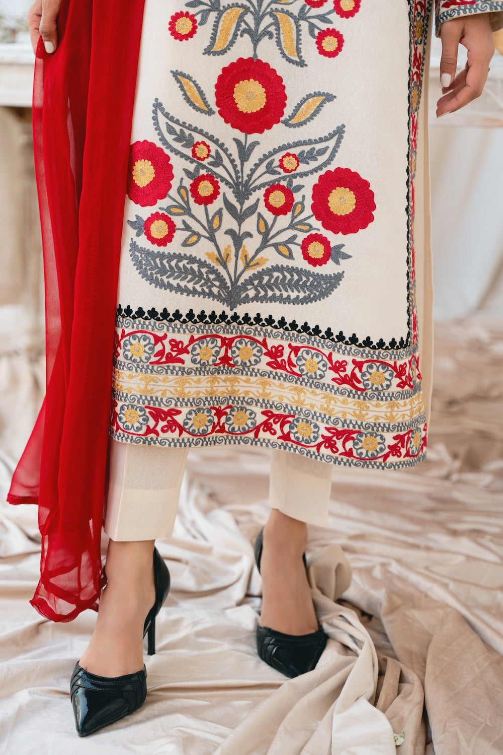 Vintage | Eid Edit 24 | Sohaina by Vintage - Designer Dress - Type: Ladies Clothes - Available at Libayah - 100% Original