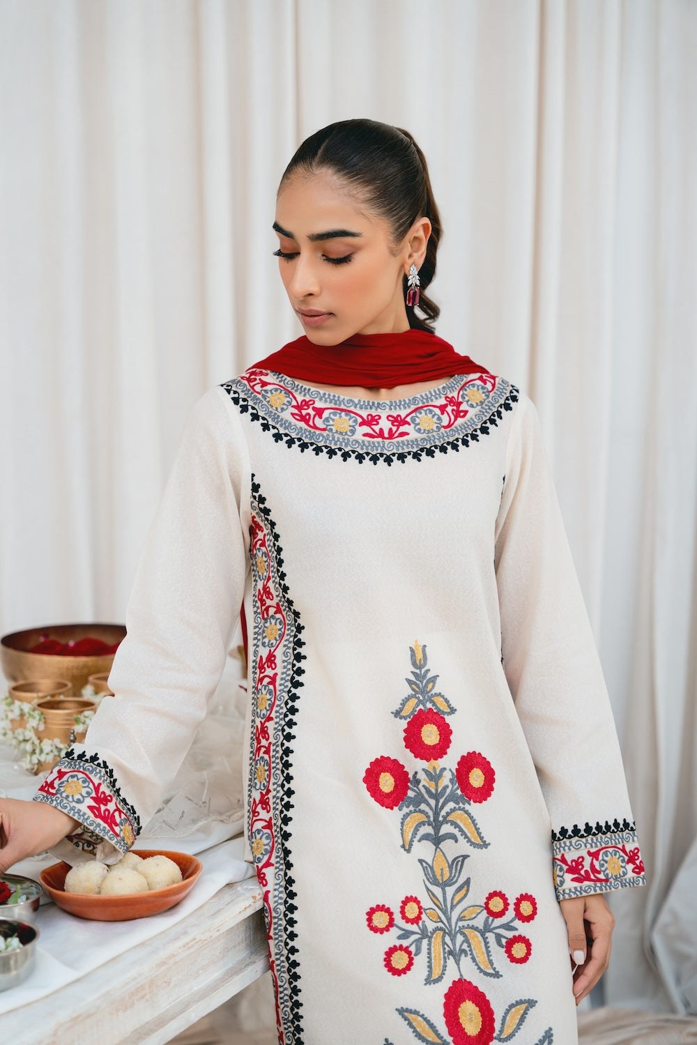 Vintage | Eid Edit 24 | Sohaina by Vintage - Designer Dress - Type: Ladies Clothes - Available at Libayah - 100% Original