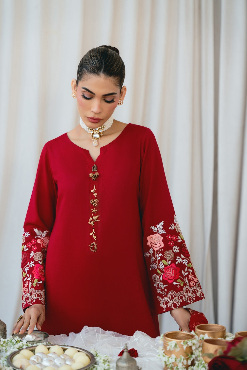 Vintage | Eid Edit 24 | Dilara by Vintage - Designer Dress - Type: Ladies Clothes - Available at Libayah - 100% Original