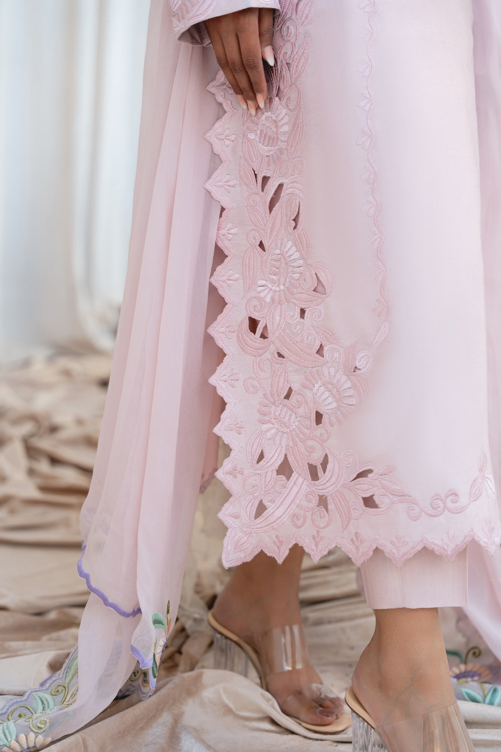 Vintage | Eid Edit 24 | Zeenat by Vintage - Designer Dress - Type: Ladies Clothes - Available at Libayah - 100% Original