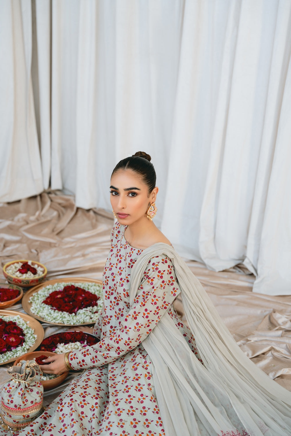 Vintage | Eid Edit 24 | Pernia by Vintage - Designer Dress - Type: Ladies Clothes - Available at Libayah - 100% Original