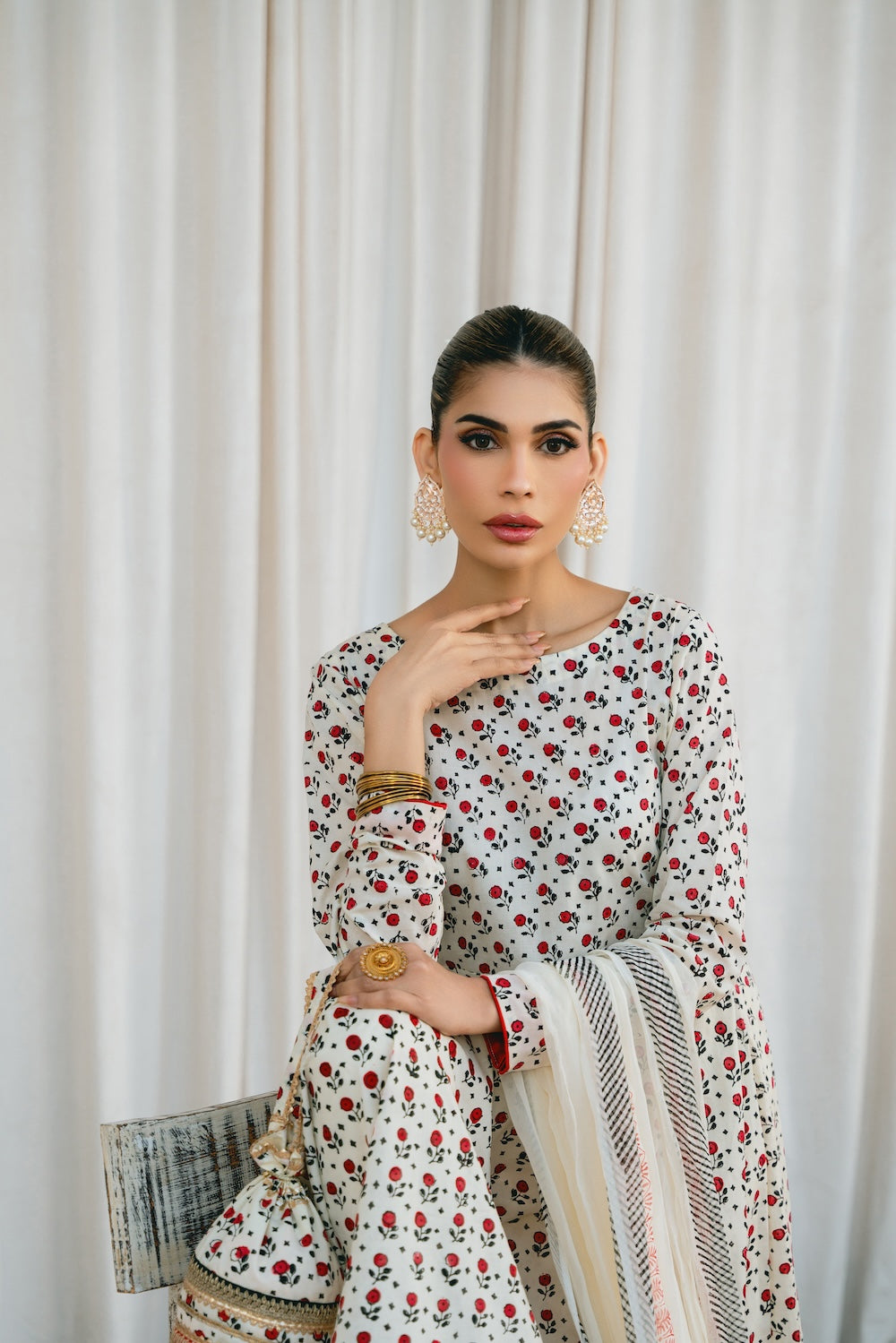 Vintage | Eid Edit 24 | Raania by Vintage - Designer Dress - Type: Ladies Clothes - Available at Libayah - 100% Original