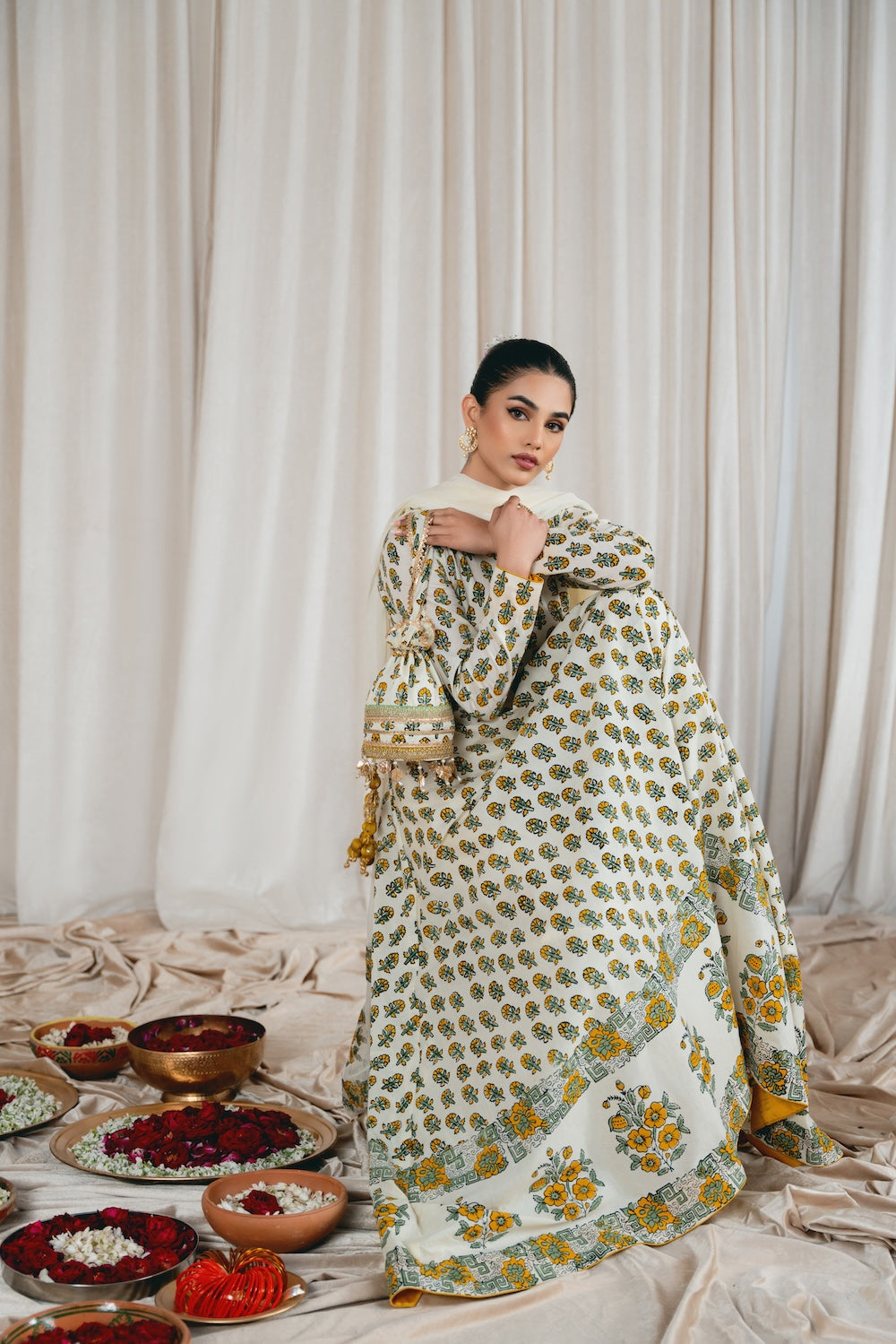 Vintage | Eid Edit 24 | Aarohi by Vintage - Designer Dress - Type: Ladies Clothes - Available at Libayah - 100% Original