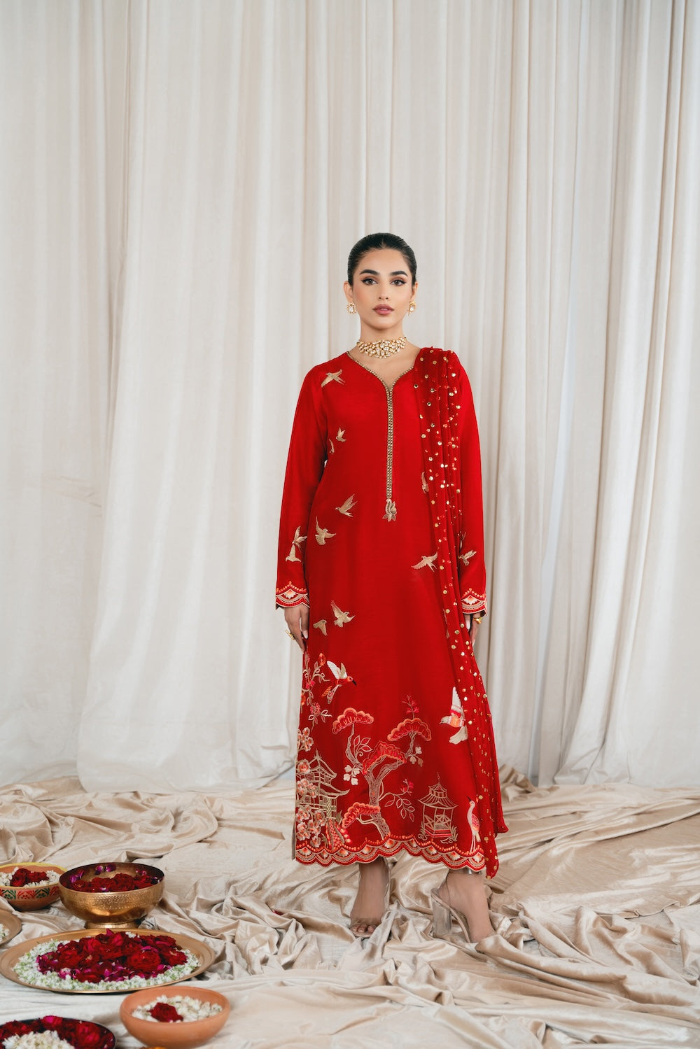 Vintage | Eid Edit 24 | Geet by Vintage - Designer Dress - Type: Ladies Clothes - Available at Libayah - 100% Original