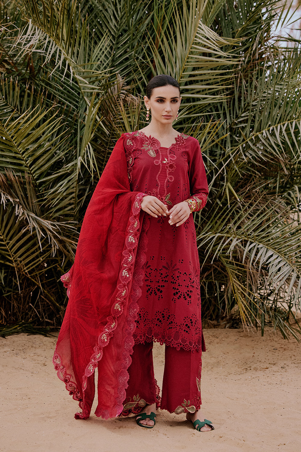 Saira Rizwan | Luxury Lawn 26 | RAYLI-SRL26-06 by Saira Rizwan - Designer Dress  - Type : Ladies Clothes - Available at Libayah - 100% Original 