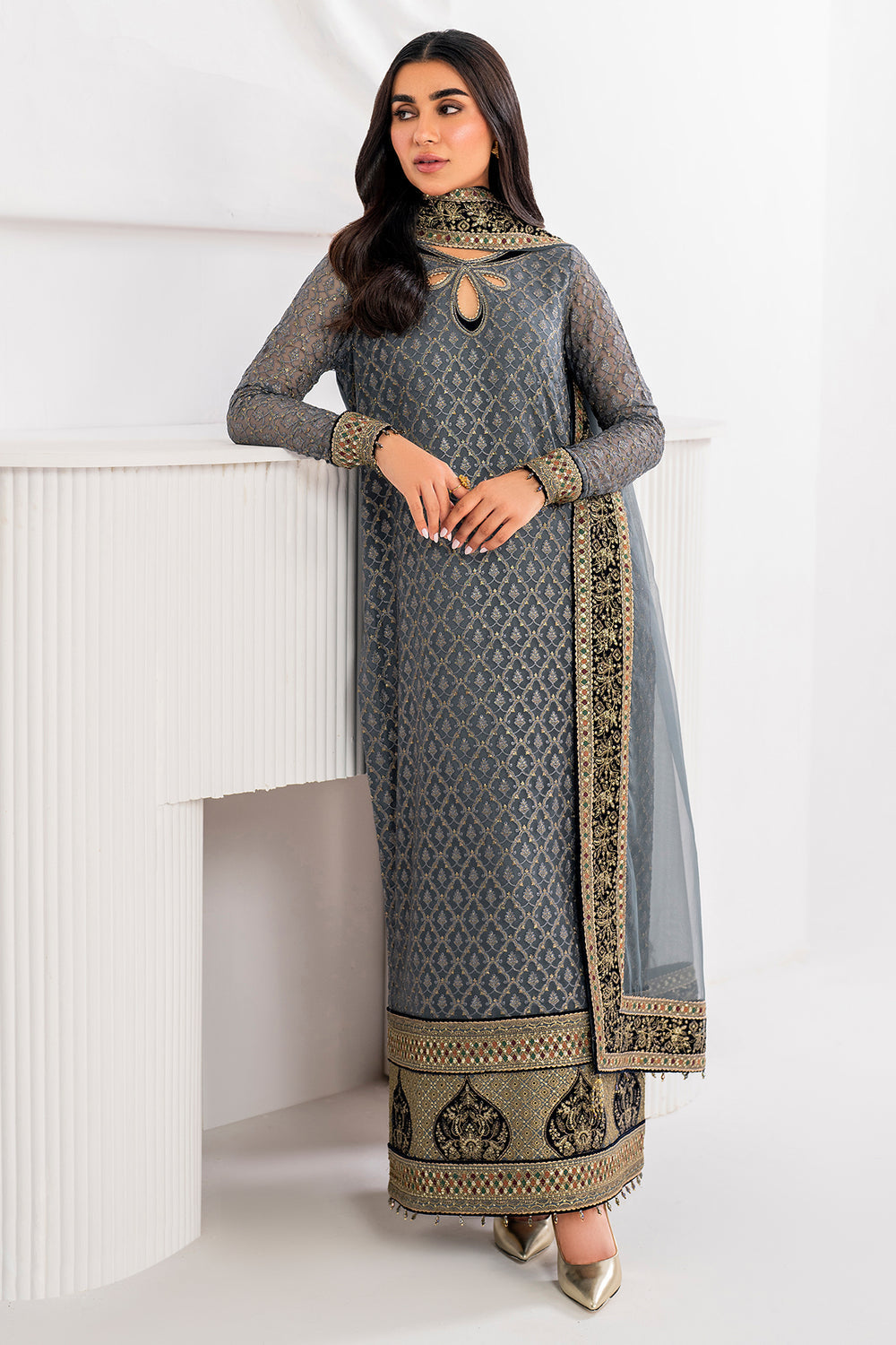 Jazmin | Formals Collection | CHIFFON UC-3058 by Jazmin - Designer Dress - Type: Formal - Available at Libayah - 100% Original