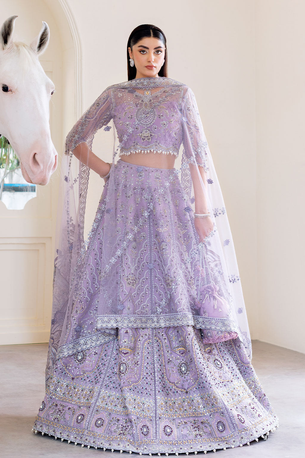 Ramsha | Luxury Wedding Collection | H-505 by Ramsha - Designer Dress  - Type : Ladies Clothes - Available at Libayah - 100% Original 