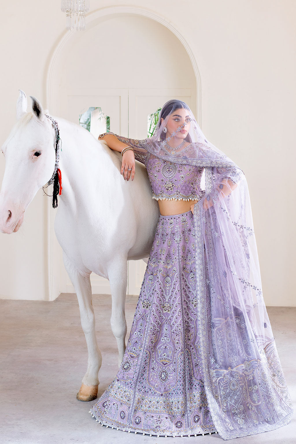 Ramsha | Luxury Wedding Collection | H-505 by Ramsha - Designer Dress  - Type : Ladies Clothes - Available at Libayah - 100% Original 