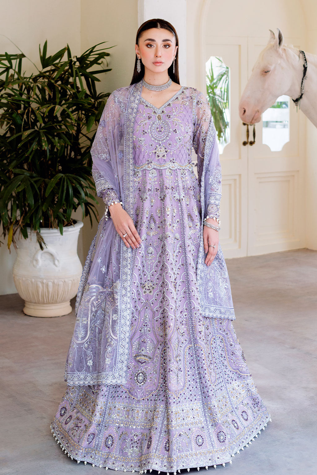 Ramsha | Luxury Wedding Collection | H-505 by Ramsha - Designer Dress  - Type : Ladies Clothes - Available at Libayah - 100% Original 