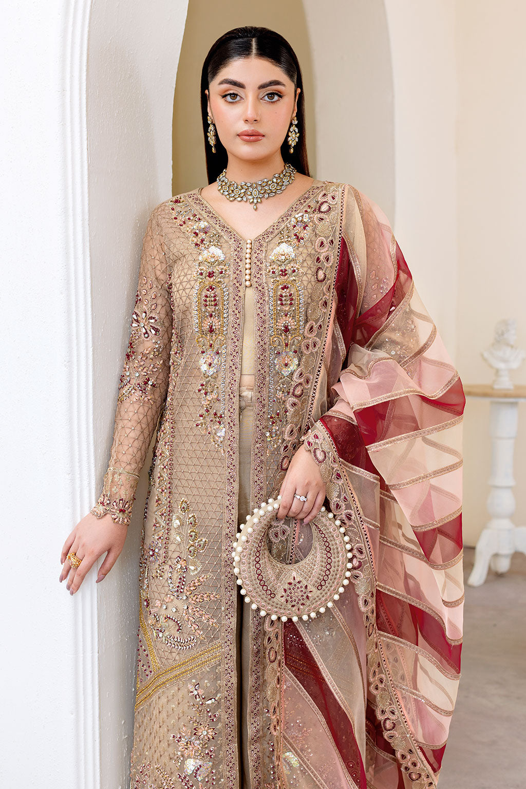 Ramsha | Luxury Wedding Collection | H-508 by Ramsha - Designer Dress  - Type : Ladies Clothes - Available at Libayah - 100% Original 