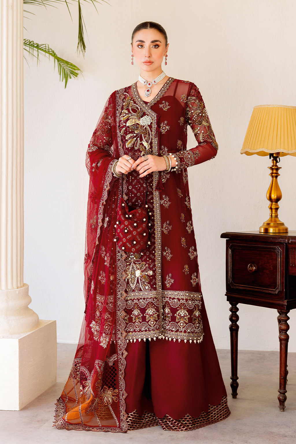 Ramsha | Luxury Wedding Collection | H-504 by Ramsha - Designer Dress  - Type : Ladies Clothes - Available at Libayah - 100% Original 