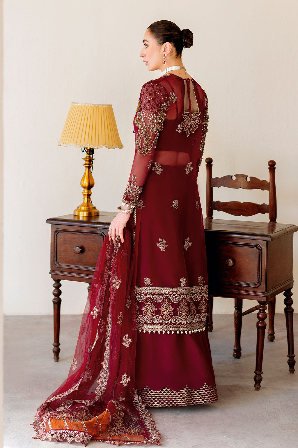 Ramsha | Luxury Wedding Collection | H-504 by Ramsha - Designer Dress  - Type : Ladies Clothes - Available at Libayah - 100% Original 
