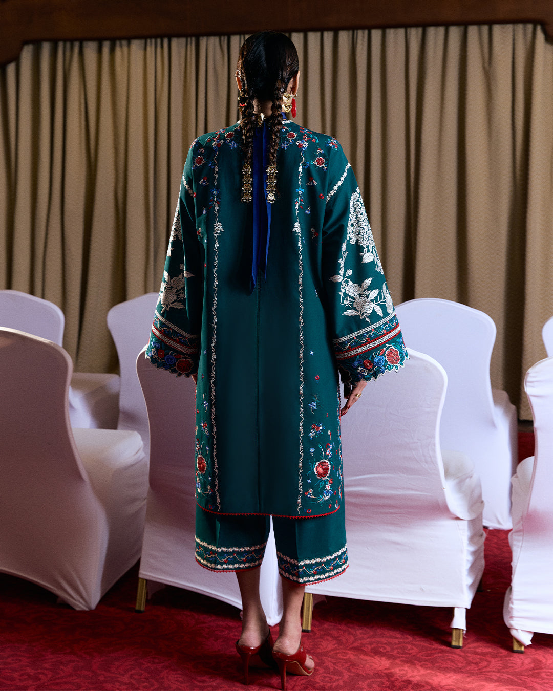 Jugnu | Summer Pret 25 | Tanav by Jugnu - Designer Dress  - Type : Ladies Clothes - Available at Libayah - 100% Original 