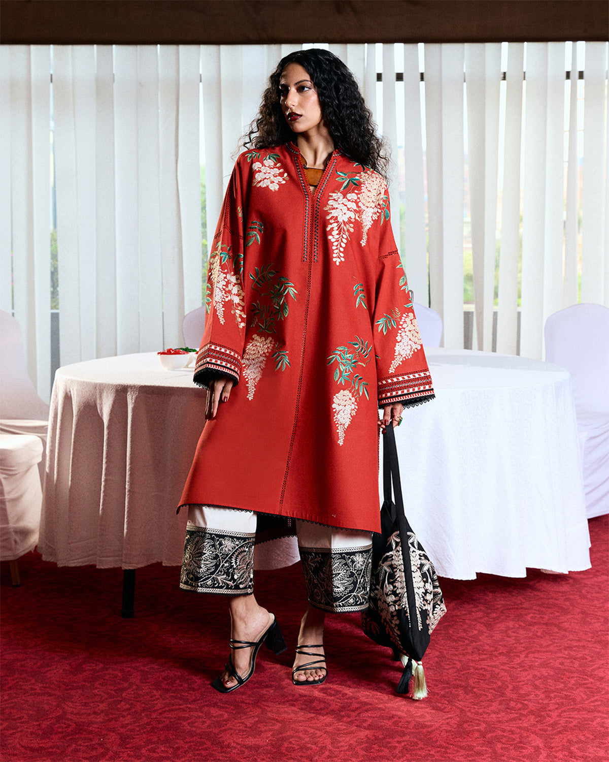 Jugnu | Summer Pret 25 | Lina by Jugnu - Designer Dress  - Type : Ladies Clothes - Available at Libayah - 100% Original 