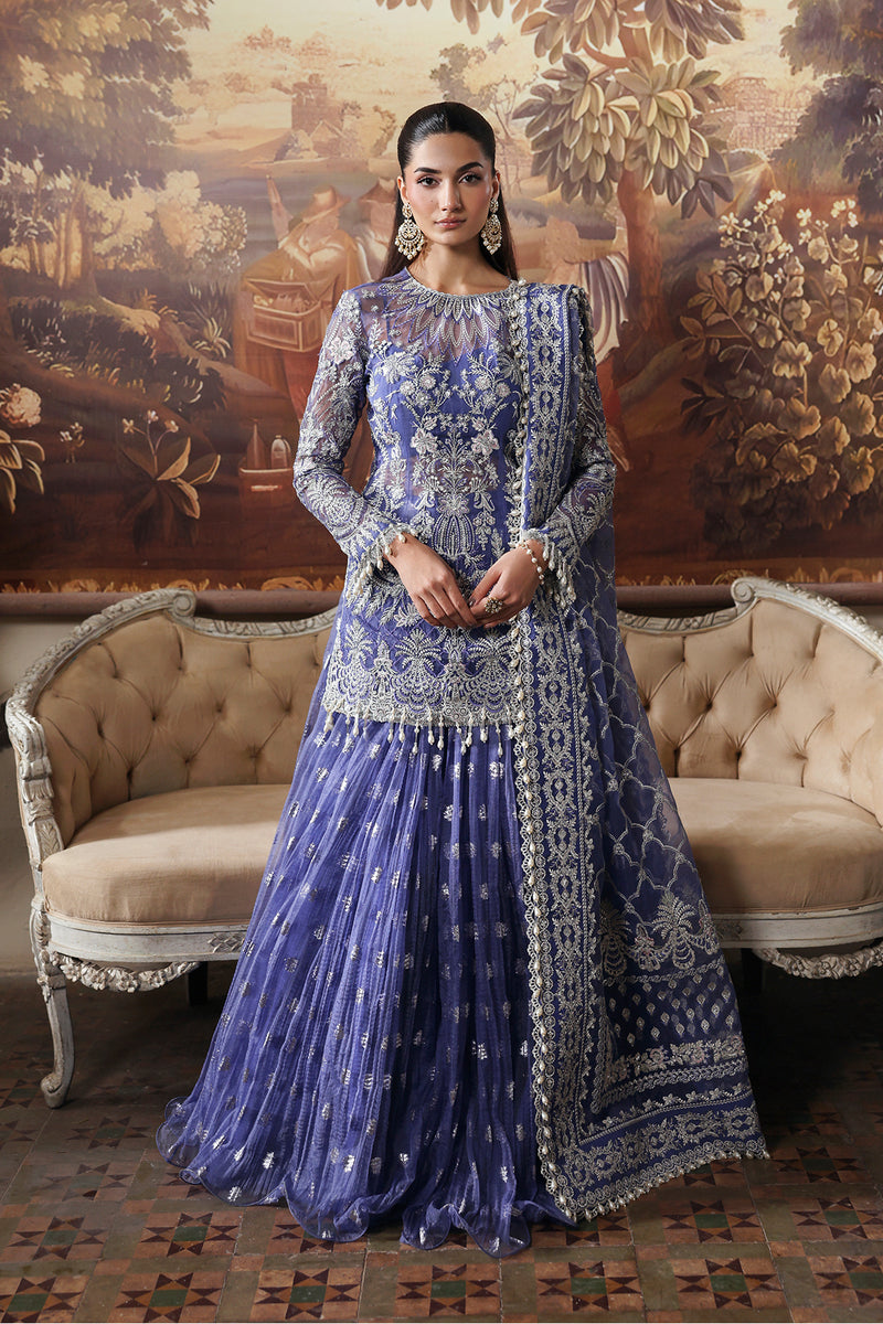 Bloomveil – authentic Pakistani wedding dress from the Afrozeh Dastangoi 25 bridal collection for women in the UK