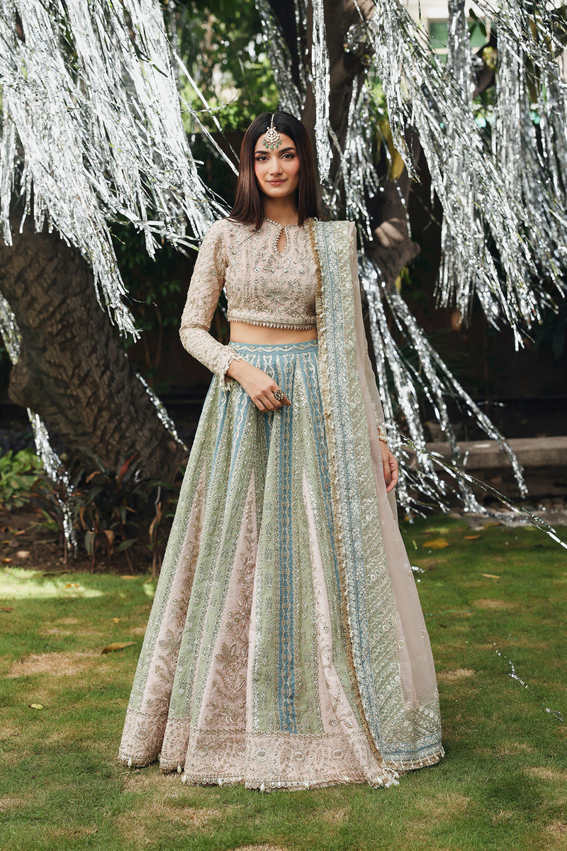 Petalhour – authentic Pakistani wedding dress from the Afrozeh Dastangoi 25 bridal collection for women in the UK