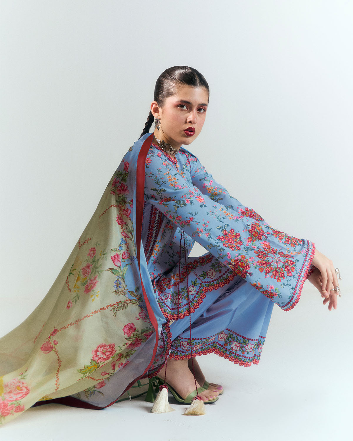 Jugnu | SS 25 | Nyami by Jugnu - Designer Dress - Type: Ladies Clothes - Available at Libayah - 100% Original