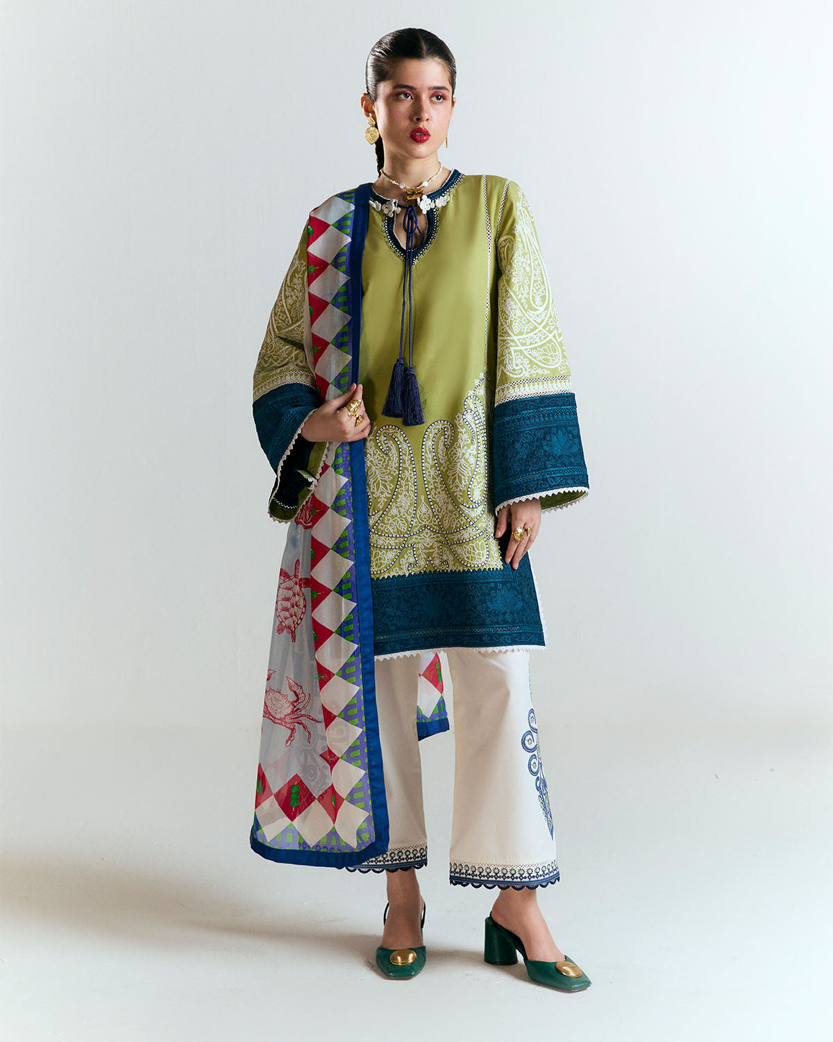 Jugnu | SS 25 | Bia by JU - Designer Dress - Type: Ladies Clothes - Available at Libayah - 100% Original