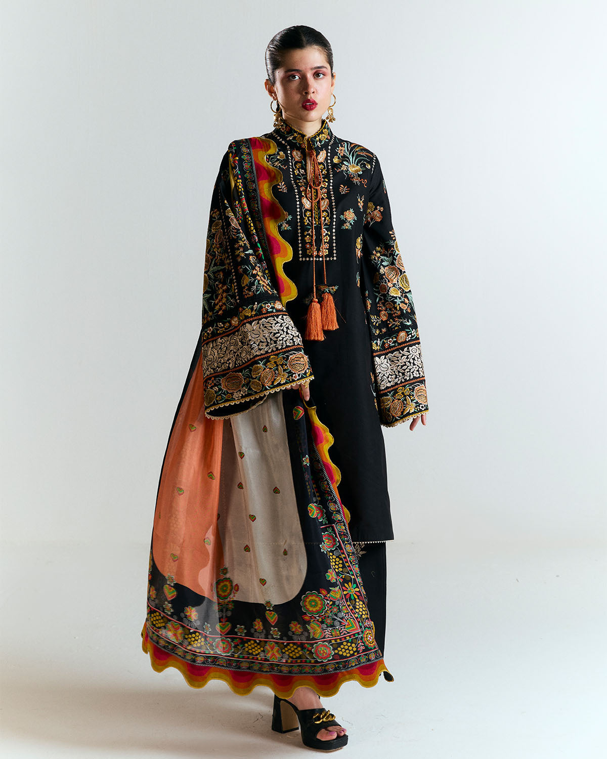 Jugnu | SS 25 | Gulbar by Jugnu - Designer Dress - Type: Ladies Clothes - Available at Libayah - 100% Original