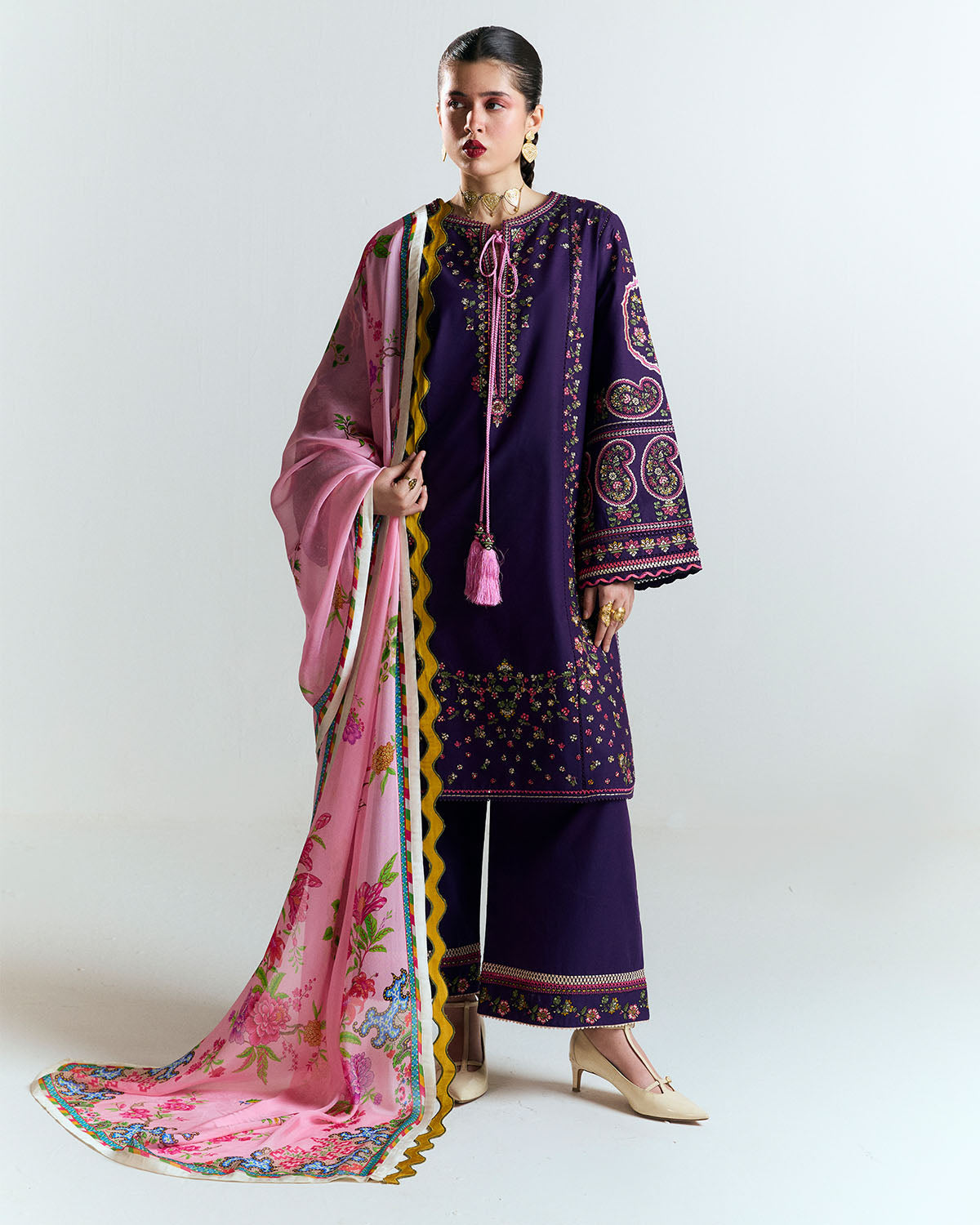Jugnu | SS 25 | Sagar by Jugnu - Designer Dress - Type: Ladies Clothes - Available at Libayah - 100% Original