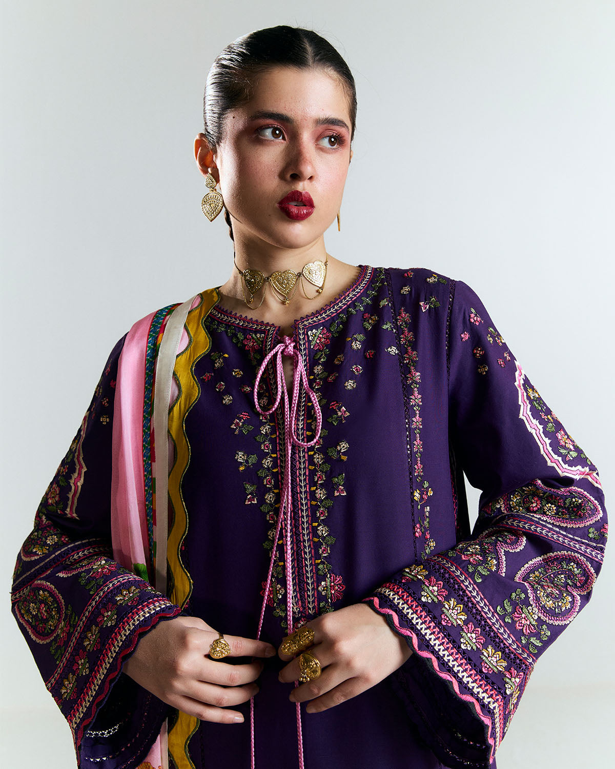 Jugnu | SS 25 | Sagar by Jugnu - Designer Dress - Type: Ladies Clothes - Available at Libayah - 100% Original