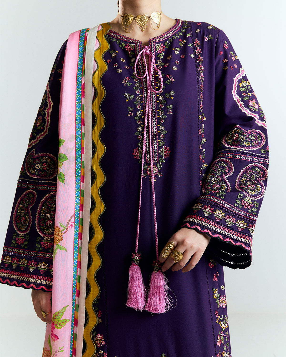 Jugnu | SS 25 | Sagar by Jugnu - Designer Dress - Type: Ladies Clothes - Available at Libayah - 100% Original