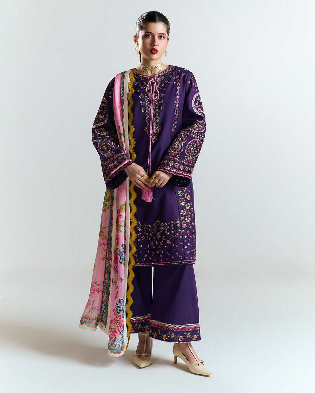 Jugnu | SS 25 | Sagar by Jugnu - Designer Dress - Type: Ladies Clothes - Available at Libayah - 100% Original