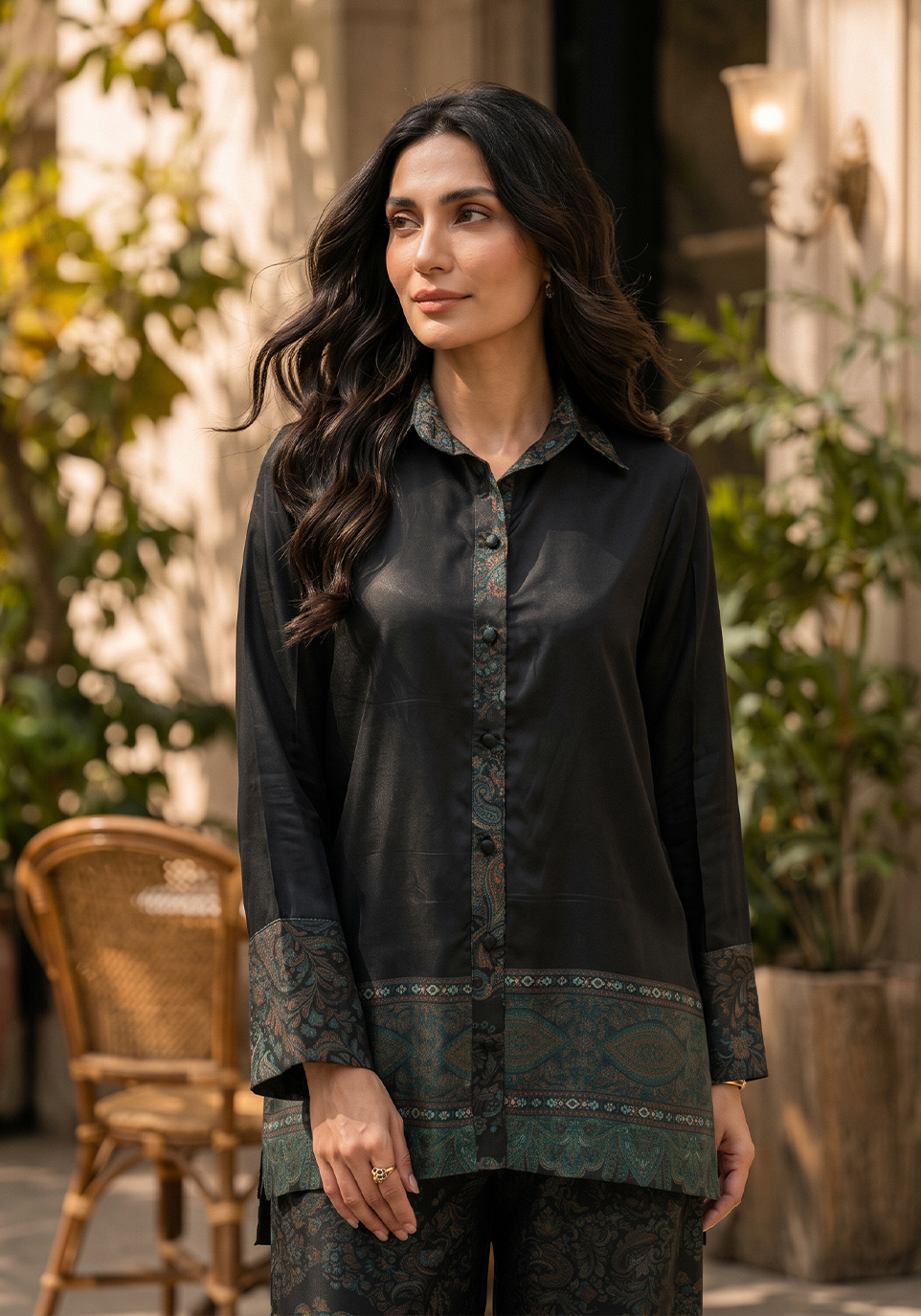 Zarqash | Silk Edit 26 | VERDANT REVERIE by Zarqash - Designer Dress  - Type : Ladies Clothes - Available at Libayah - 100% Original 