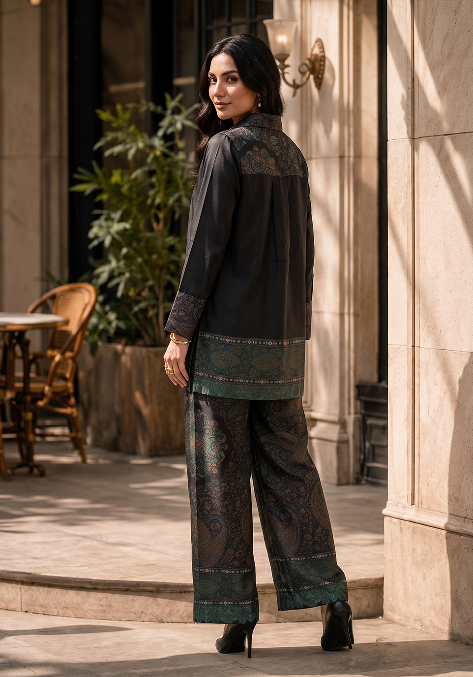Zarqash | Silk Edit 26 | VERDANT REVERIE by Zarqash - Designer Dress  - Type : Ladies Clothes - Available at Libayah - 100% Original 