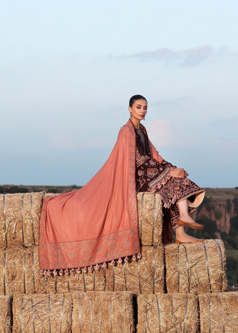 Hussain Rehar | Khaddar 25 | Nazneen by Hussain Rehar - Designer Dress - Type : Ladies Clothes - Available at Libayah - 100% Original 