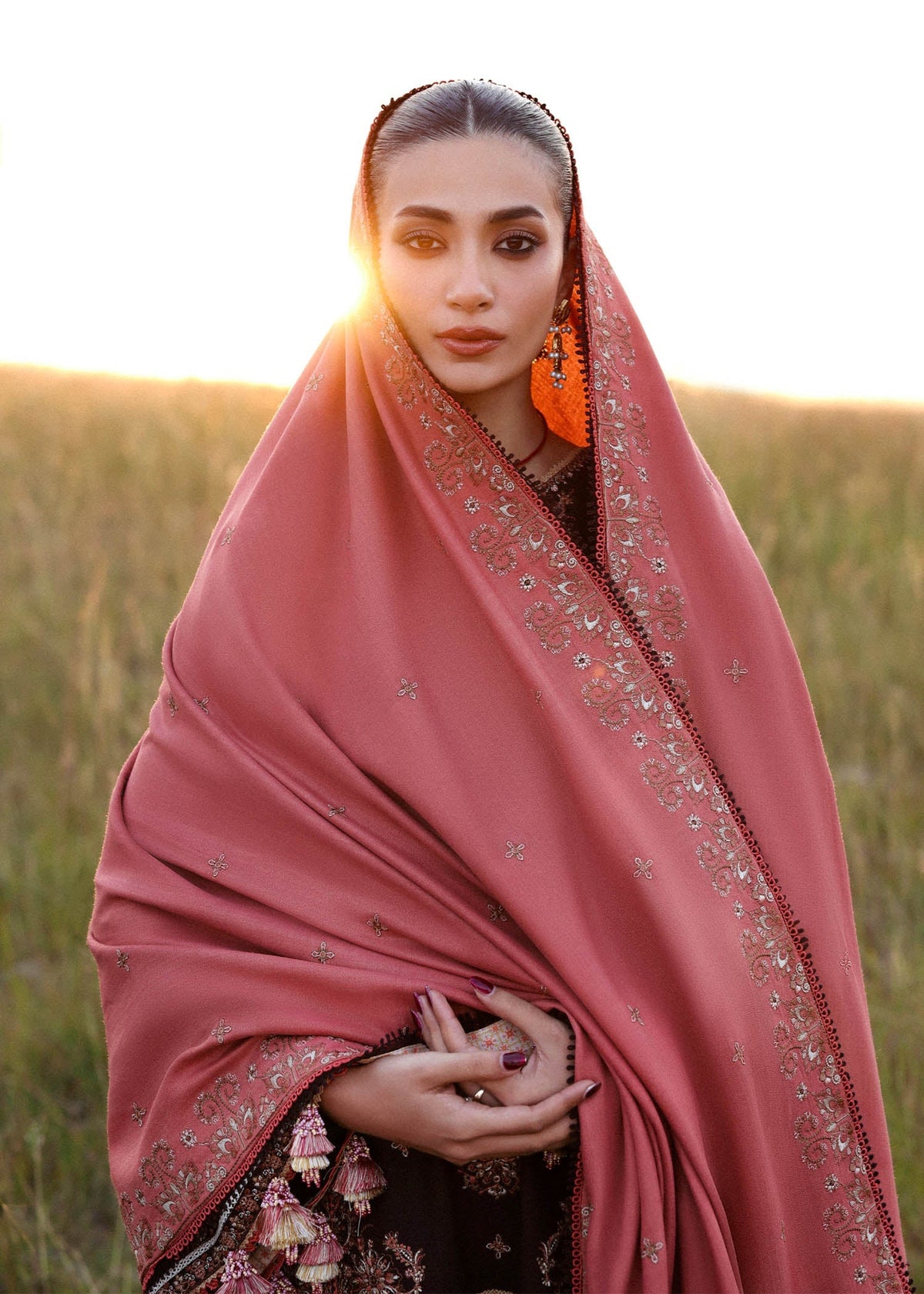 Hussain Rehar | Khaddar 25 | Nazneen by Hussain Rehar - Designer Dress - Type : Ladies Clothes - Available at Libayah - 100% Original 
